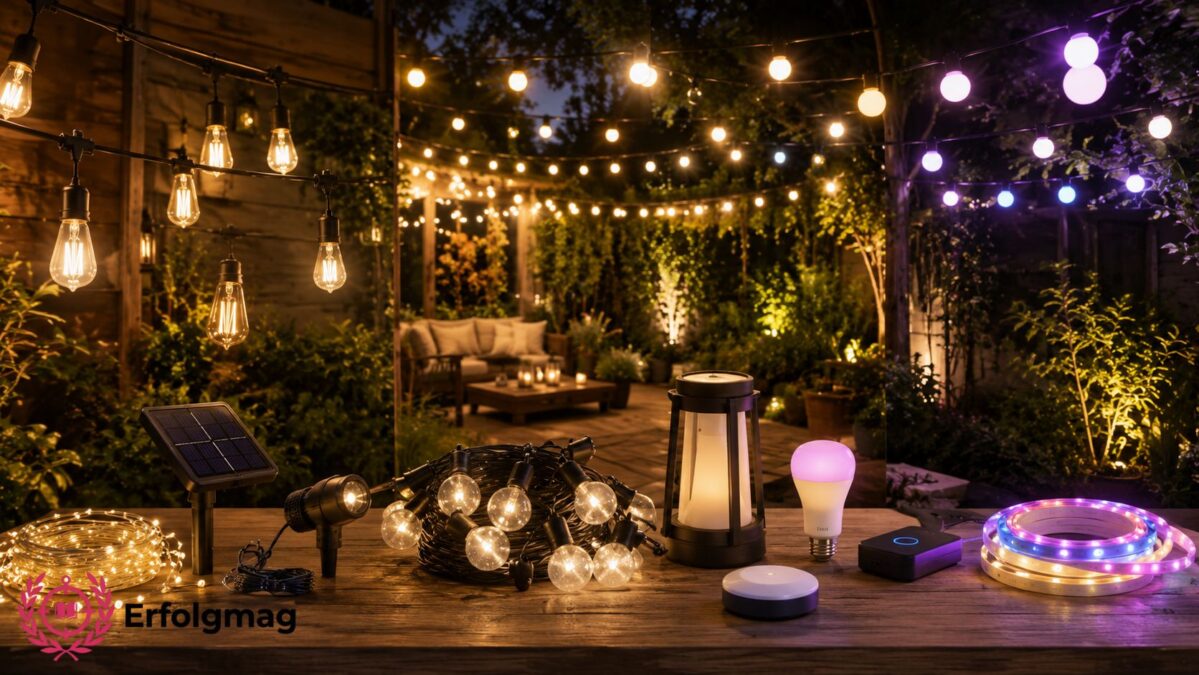 lichterkette outdoor
